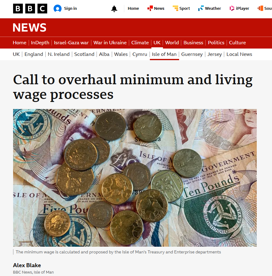 24th June - BBC IOM website